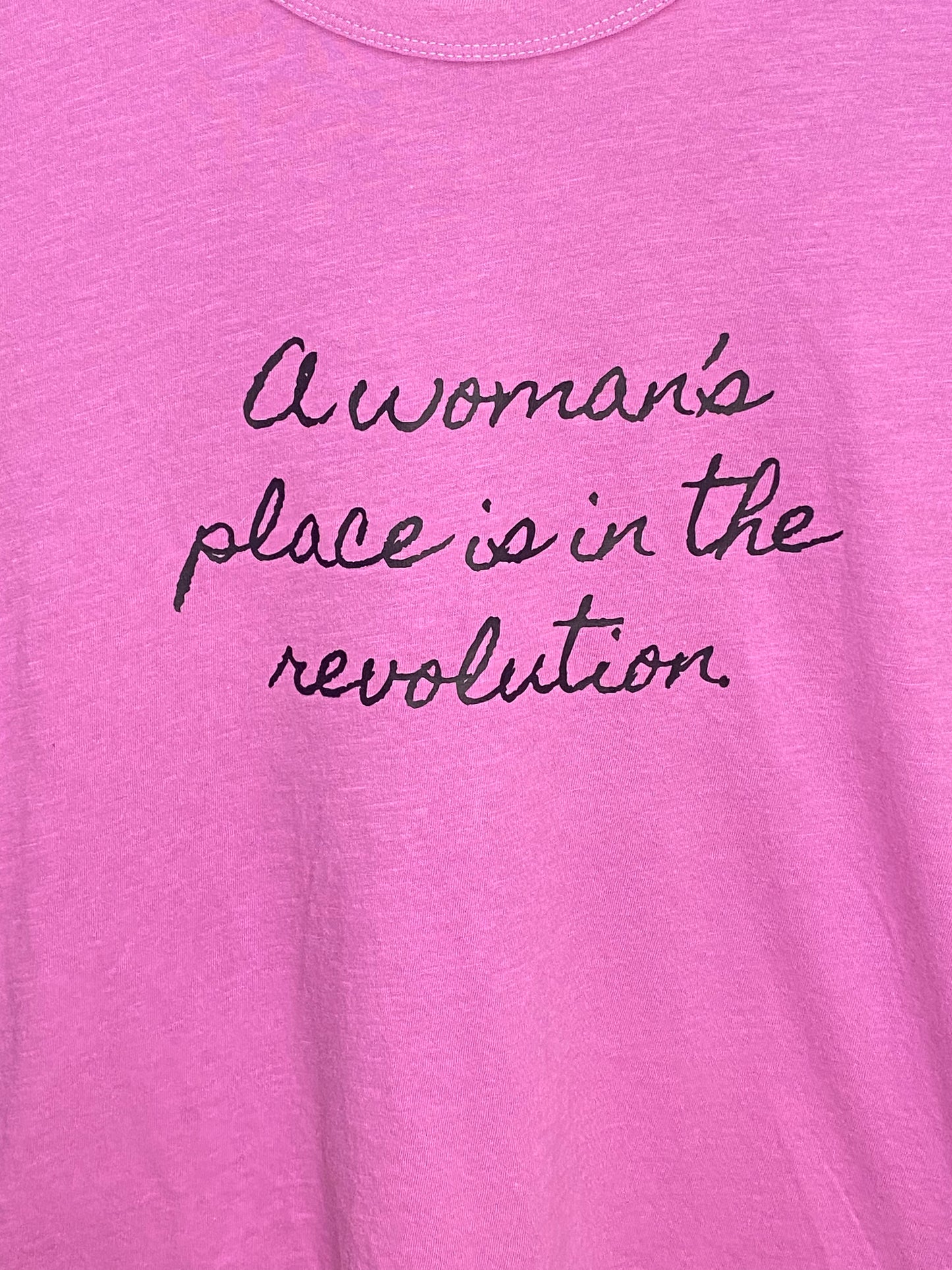 A Woman's Place | T-Shirt | GAP | Purple | Women's Medium