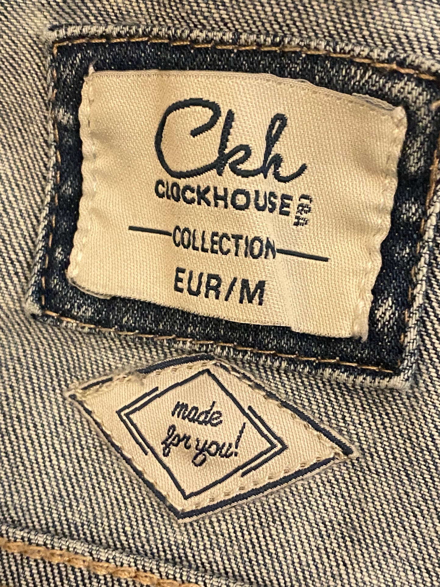Oust the Oligarchy | Denim Jacket | Clockhouse | Blue | Women's Medium