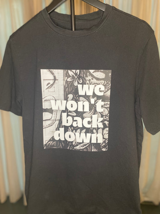 Back Down | T-Shirt | Original Use | Black | Men's Medium