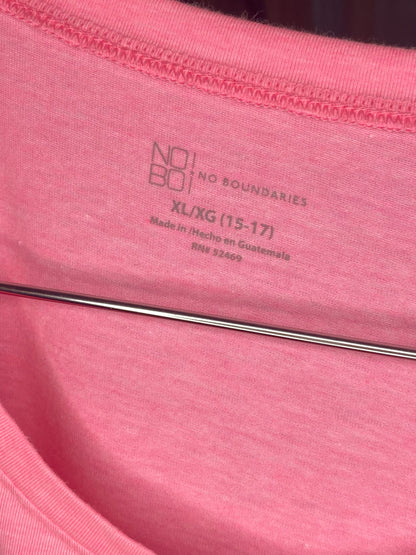 We the People | T-Shirt | No Boundaries | Pink | Women's X-Large
