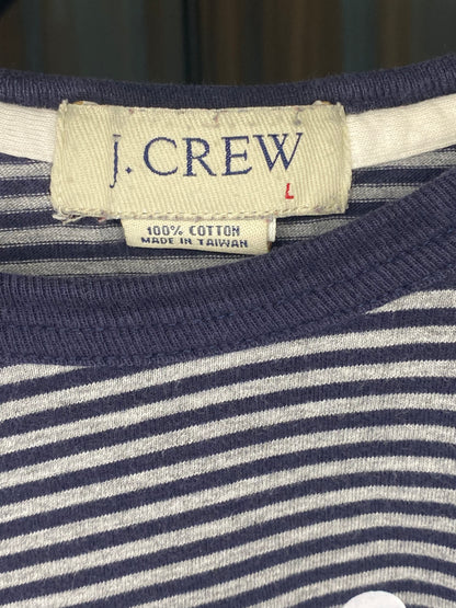Resist Seagull | T-Shirt | J. Crew | Navy/Gray | Men's Large