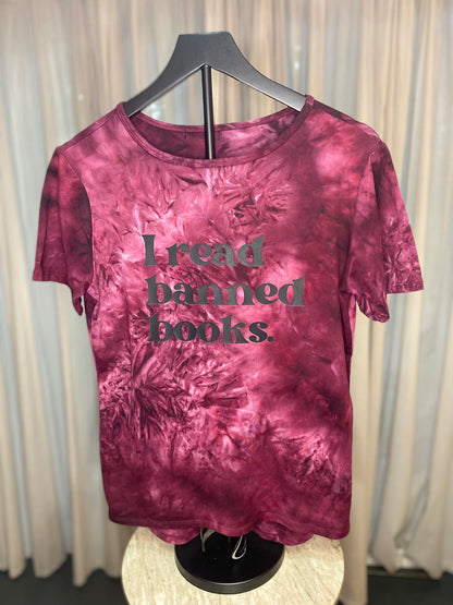 Banned Books | T-Shirt | Purple | Women's Medium