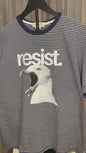 Resist Seagull | T-Shirt | J. Crew | Navy/Gray | Men's Large