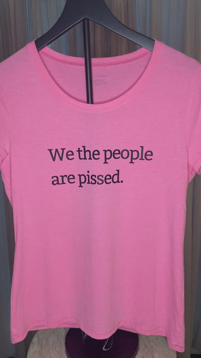 We the People | T-Shirt | No Boundaries | Pink | Women's X-Large