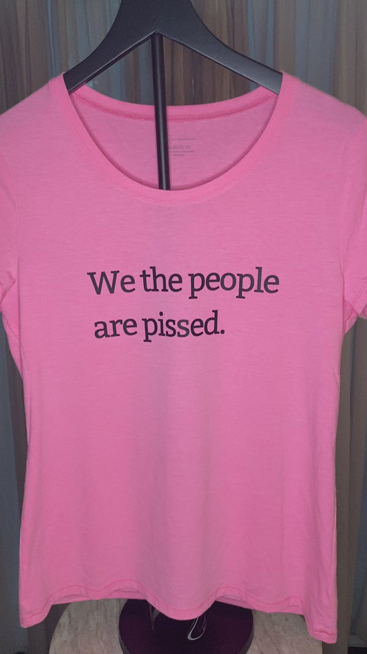 We the People | T-Shirt | No Boundaries | Pink | Women's X-Large