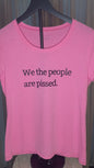 We the People | T-Shirt | No Boundaries | Pink | Women's X-Large